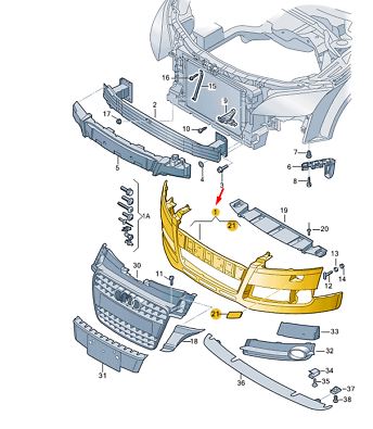 ÖN TAMPON AUDİ TT